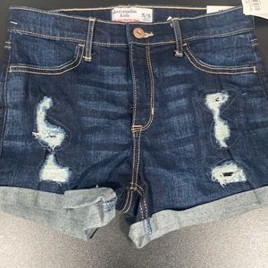 High Rise Shortie Shorts